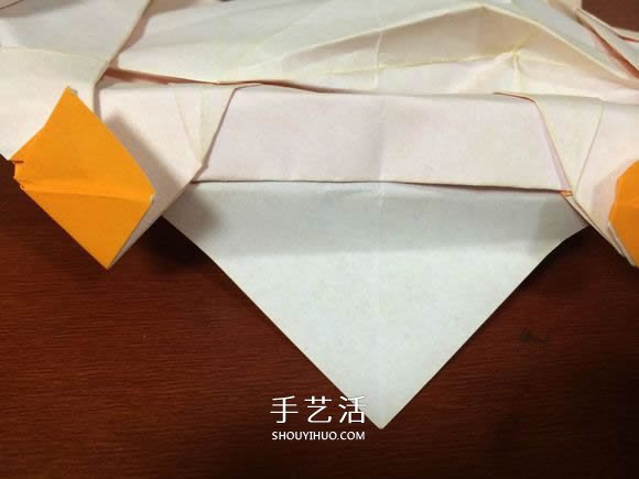 复杂立体跑车的折法 详细折纸跑车图解步骤(图83)