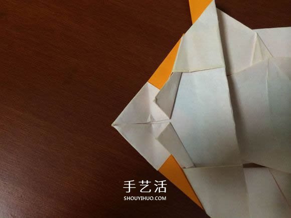 复杂立体跑车的折法 详细折纸跑车图解步骤(图55)
