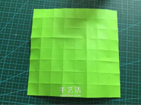 拼图零片的折纸方法 手工折纸拼图的图解教程(图3)