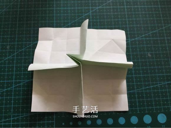 拼图零片的折纸方法 手工折纸拼图的图解教程(图9)