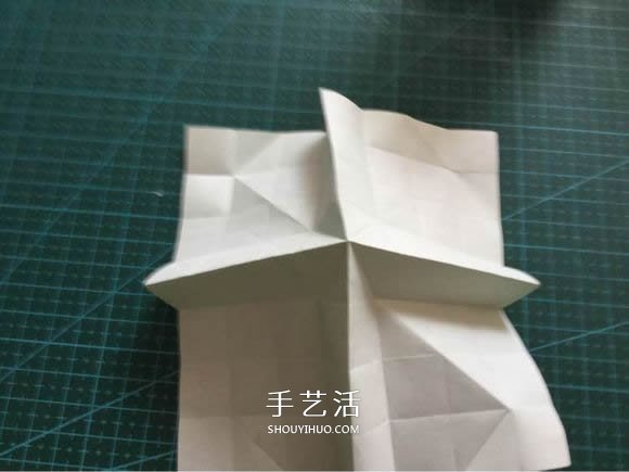 拼图零片的折纸方法 手工折纸拼图的图解教程(图7)