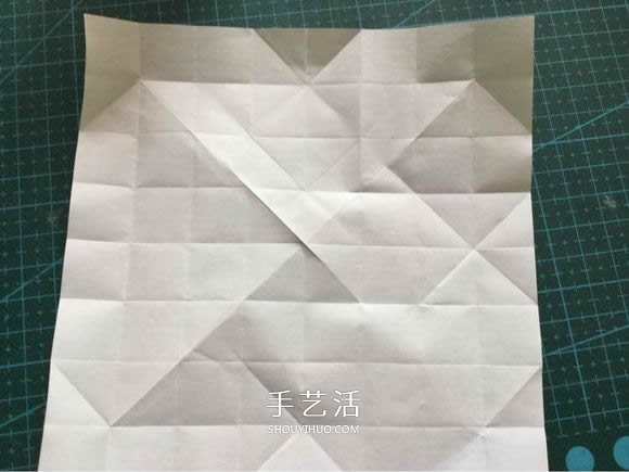 拼图零片的折纸方法 手工折纸拼图的图解教程(图6)