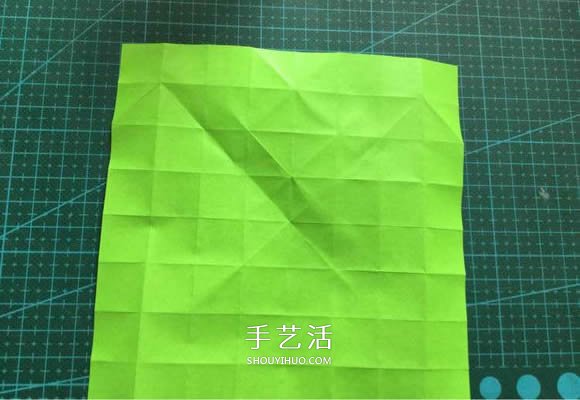 拼图零片的折纸方法 手工折纸拼图的图解教程(图5)