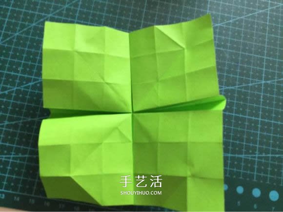 拼图零片的折纸方法 手工折纸拼图的图解教程(图10)
