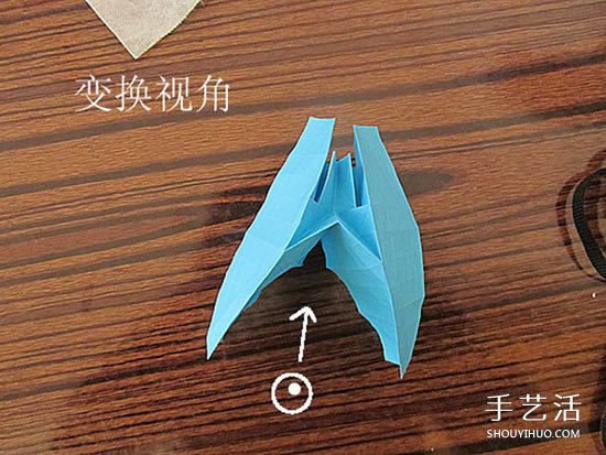 骷髅头的折纸方法图解 怎么折骷髅头的过程(图11)