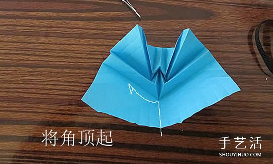 骷髅头的折纸方法图解 怎么折骷髅头的过程(图18)
