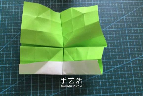 拼图零片的折纸方法 手工折纸拼图的图解教程(图11)