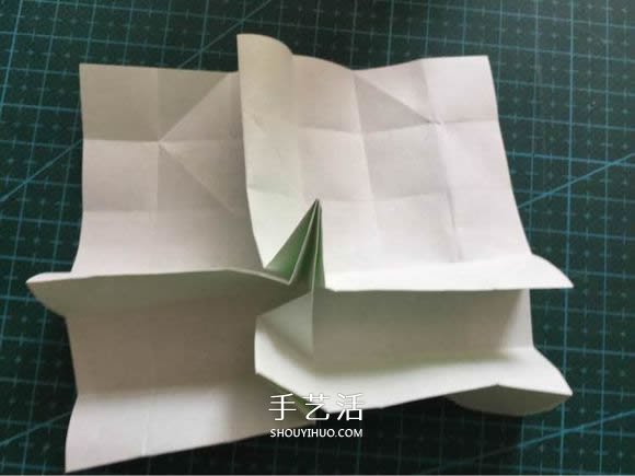 拼图零片的折纸方法 手工折纸拼图的图解教程(图12)