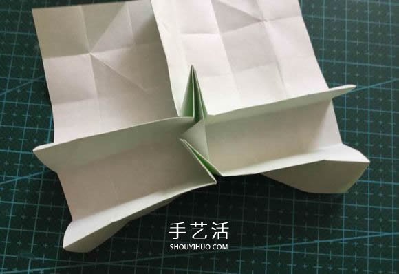 拼图零片的折纸方法 手工折纸拼图的图解教程(图13)