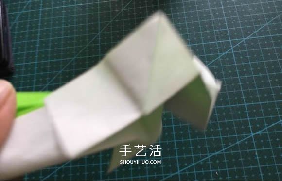 拼图零片的折纸方法 手工折纸拼图的图解教程(图18)