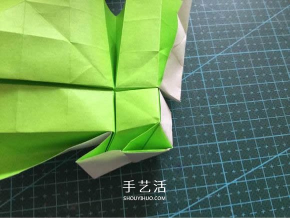 拼图零片的折纸方法 手工折纸拼图的图解教程(图20)