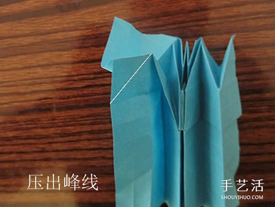 骷髅头的折纸方法图解 怎么折骷髅头的过程(图28)