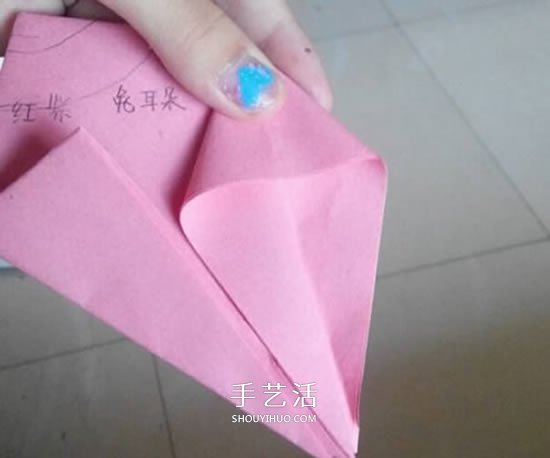 简易高跟鞋的折法图解 手工折纸高跟鞋的方法(图10)