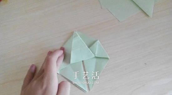 简易高跟鞋的折法图解 手工折纸高跟鞋的方法(图12)