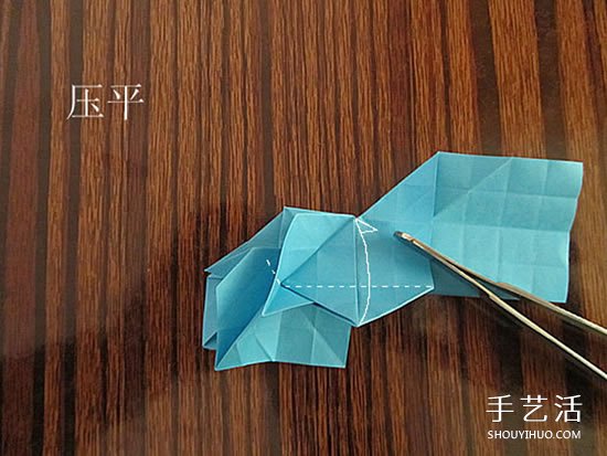 骷髅头的折纸方法图解 怎么折骷髅头的过程(图31)