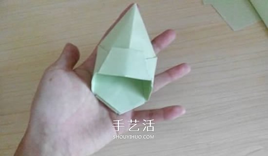 简易高跟鞋的折法图解 手工折纸高跟鞋的方法(图18)