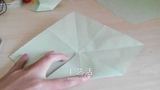 简易高跟鞋的折法图解 手工折纸高跟鞋的方法(图19)