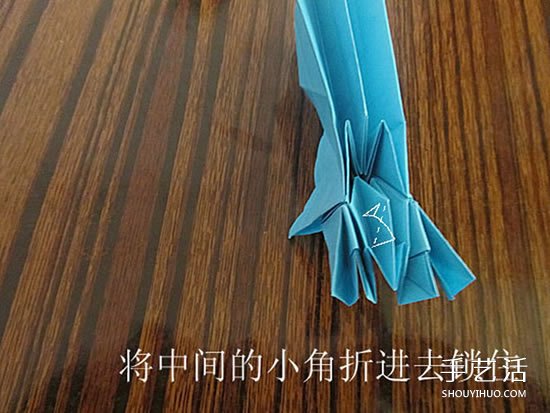 骷髅头的折纸方法图解 怎么折骷髅头的过程(图40)