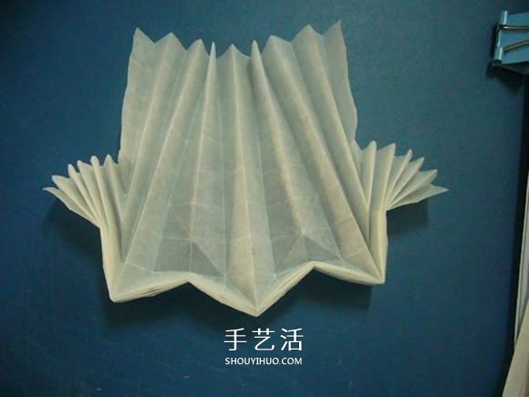 龙头戒指的折纸方法 手工折纸龙头戒图解教程(图9)