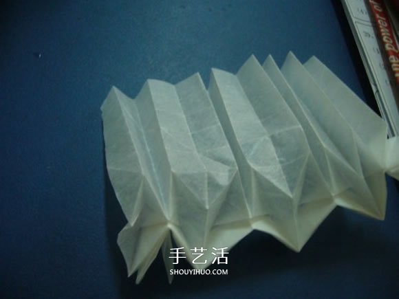 龙头戒指的折纸方法 手工折纸龙头戒图解教程(图14)