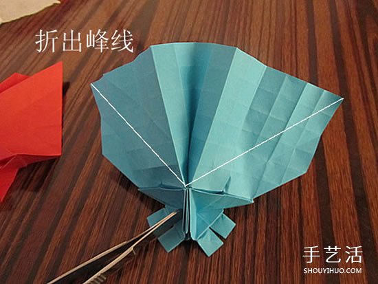 骷髅头的折纸方法图解 怎么折骷髅头的过程(图42)
