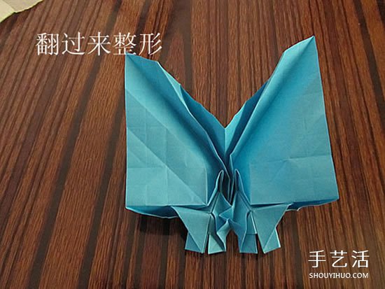 骷髅头的折纸方法图解 怎么折骷髅头的过程(图45)