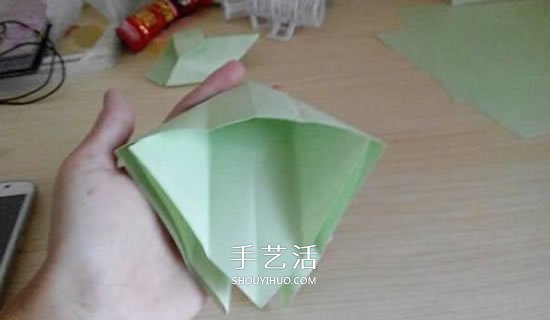 简易高跟鞋的折法图解 手工折纸高跟鞋的方法(图24)
