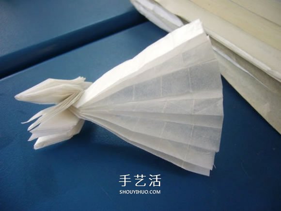 龙头戒指的折纸方法 手工折纸龙头戒图解教程(图16)