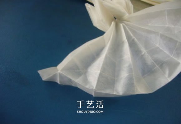 龙头戒指的折纸方法 手工折纸龙头戒图解教程(图17)