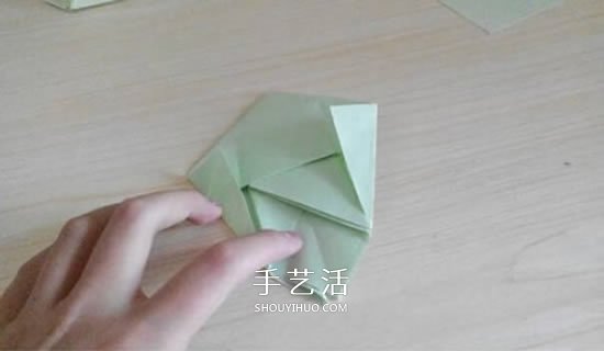 简易高跟鞋的折法图解 手工折纸高跟鞋的方法(图27)