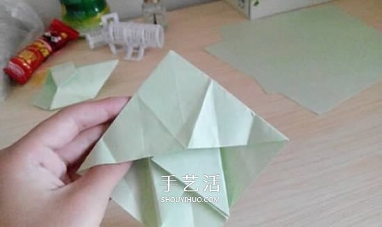 简易高跟鞋的折法图解 手工折纸高跟鞋的方法(图28)