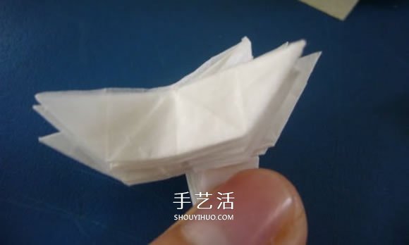 龙头戒指的折纸方法 手工折纸龙头戒图解教程(图19)