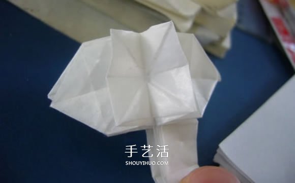 龙头戒指的折纸方法 手工折纸龙头戒图解教程(图20)