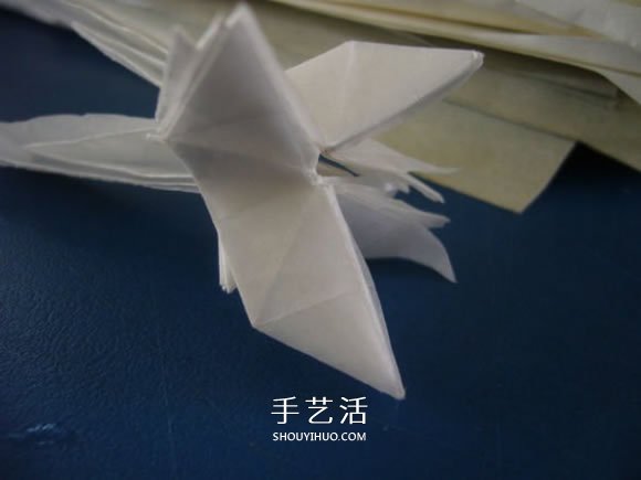 龙头戒指的折纸方法 手工折纸龙头戒图解教程(图21)