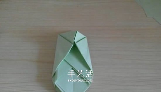 简易高跟鞋的折法图解 手工折纸高跟鞋的方法(图32)