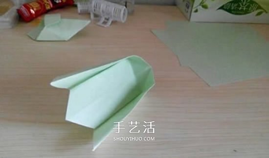 简易高跟鞋的折法图解 手工折纸高跟鞋的方法(图33)