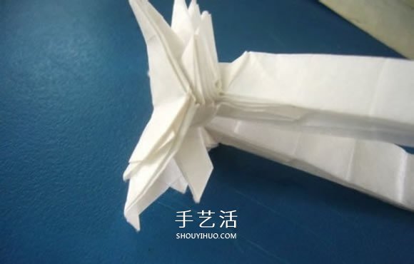 龙头戒指的折纸方法 手工折纸龙头戒图解教程(图29)