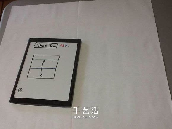 鲨鱼嘴的折纸方法图解 怎么折鲨鱼嘴步骤图(图14)