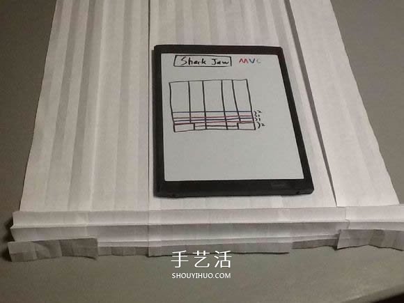 鲨鱼嘴的折纸方法图解 怎么折鲨鱼嘴步骤图(图26)