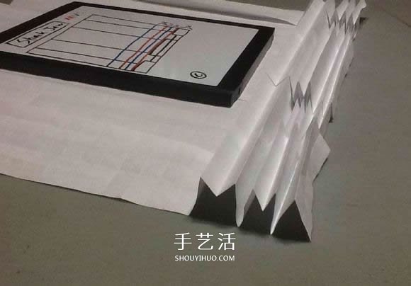 鲨鱼嘴的折纸方法图解 怎么折鲨鱼嘴步骤图(图34)