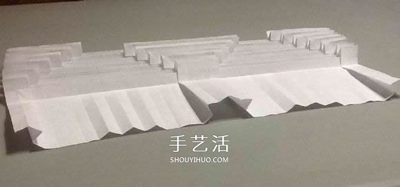 鲨鱼嘴的折纸方法图解 怎么折鲨鱼嘴步骤图(图41)