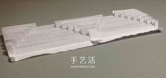 鲨鱼嘴的折纸方法图解 怎么折鲨鱼嘴步骤图(图42)