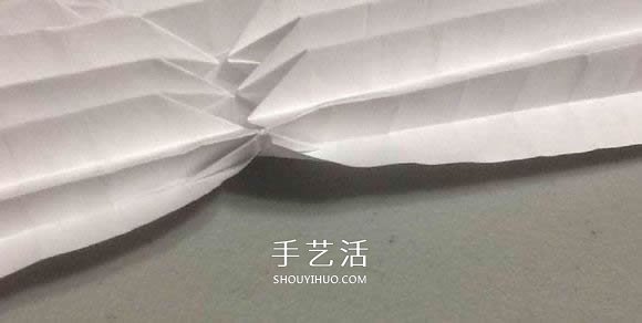 鲨鱼嘴的折纸方法图解 怎么折鲨鱼嘴步骤图(图48)