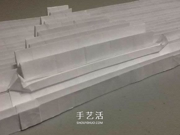 鲨鱼嘴的折纸方法图解 怎么折鲨鱼嘴步骤图(图54)