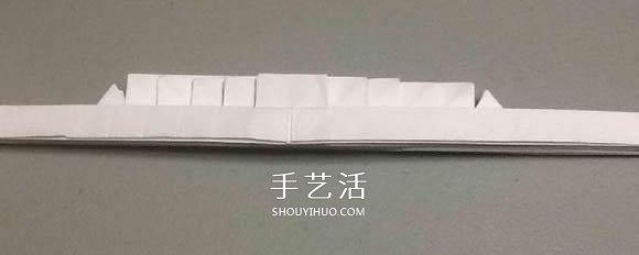 鲨鱼嘴的折纸方法图解 怎么折鲨鱼嘴步骤图(图55)