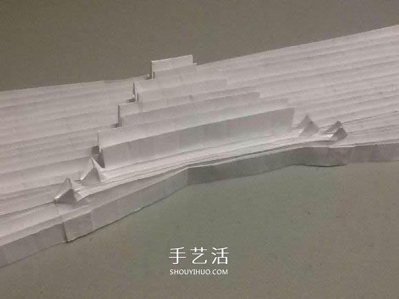 鲨鱼嘴的折纸方法图解 怎么折鲨鱼嘴步骤图(图56)