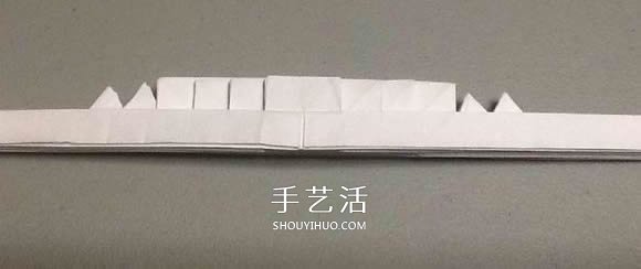 鲨鱼嘴的折纸方法图解 怎么折鲨鱼嘴步骤图(图57)