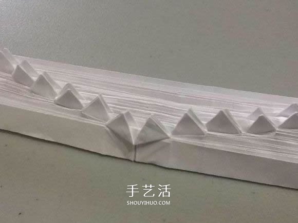 鲨鱼嘴的折纸方法图解 怎么折鲨鱼嘴步骤图(图60)