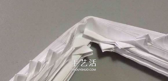 鲨鱼嘴的折纸方法图解 怎么折鲨鱼嘴步骤图(图67)