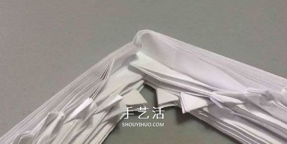 鲨鱼嘴的折纸方法图解 怎么折鲨鱼嘴步骤图(图68)